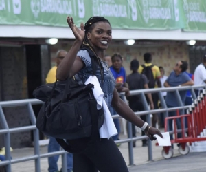 Caterine Ibargüen, atleta colombiana.