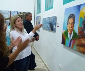 La exposición estará exhibida durante un mes en la Estación del Tren. 