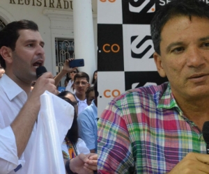 Luis Miguel Cotes y Juan Carlos Palacio podrían recibir apoyo del Centro Democrático, si ese partido no encuentra candidato propio.
