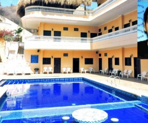 Hotel Benjamín en Taganga.