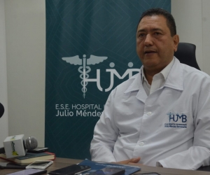 Tomás Díazgranados, gerente del Hospital Julio Méndez Barreneche