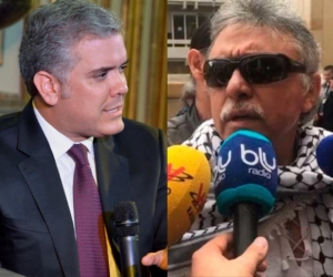 Inconformidad de Duque ante posesión de Santrich como congresista