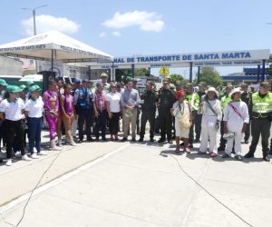 La Policía presentó hoy el Plan Vacacional ‘Juntos Construimos Convivencia'.