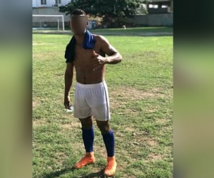 Joven futbolista asesinado.