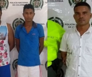 Presuntos miembros de los '4x4'.
