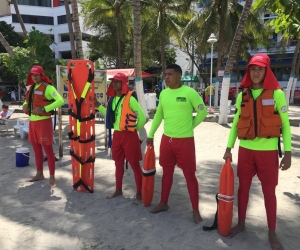 El Rodadero y la Bahía vuelven a tener salvavidas