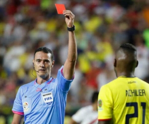 El colombiano dirigió en cuartos de final el Venezuela vs Argentina. 