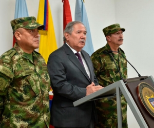 Ministro de Defensa Guillermo Botero