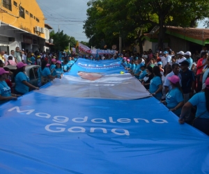 En el Paque El Cundí se llevó a cabo la concentración del movimiento 'Magdalena Gana'.