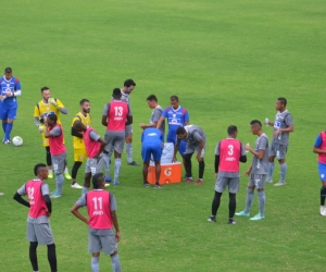 El Unión realizó su penúltimo entrenamiento en el 'Sierra Nevada'. 