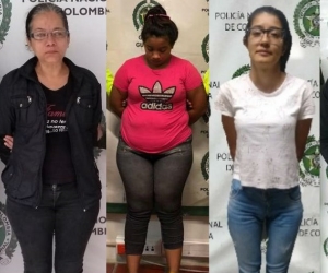 Las mujeres fueron capturadas en distintas ciudades del país.