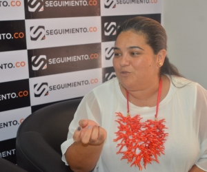 Priscila Zúñiga, coordinadora programática de la campaña del 'Mello' Cotes. 