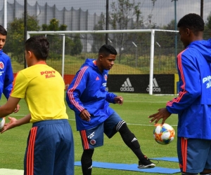 Jugadores de la Selección Colombia sub-15.