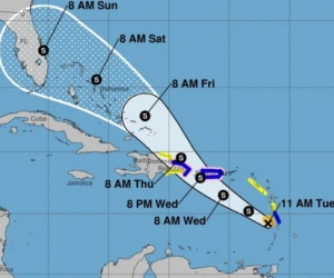 Tormenta 'Dorian'.