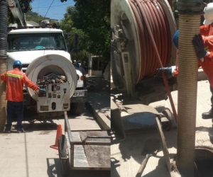 Trabajos en El Pando.