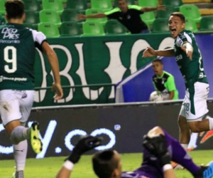 Celebración del Deportivo Cali.