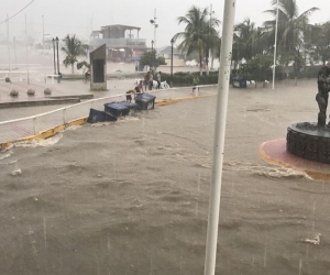 Lluvias en Santa Marta