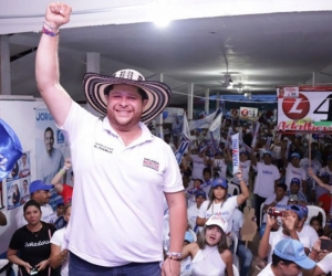 Orlando Benitez, candidato a la gobernación de Cordoba.