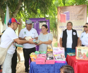 En la actividad se destacó la motivación de niños y jóvenes por la lectura.