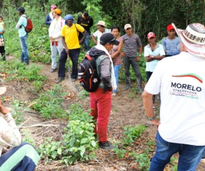 Morelo recorriendo el departamento del Magdalena.