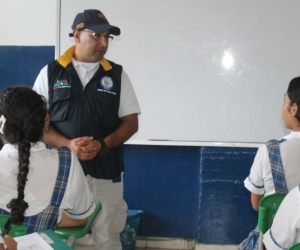 Alcaldía de Santa Marta Charlas de preparativos escolares para la gestión del riesgo.