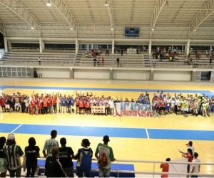 Olimpiadas por la Paz en el Coliseo Mayor.