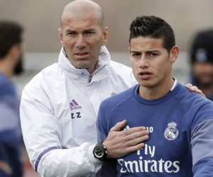 James y Zidane.