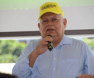 El alcalde de Ciénaga, Luis Tete Samper