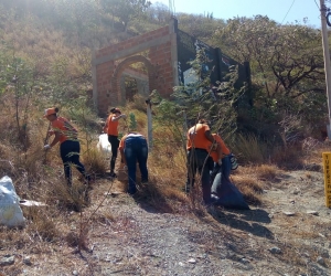 Limpieza en Taganga