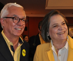 Jorge Enrique Robledo y Clara Lopez.
