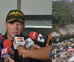 General Ricardo Alarcón, Comandante de la Policía Metropolitana de Barranquilla.