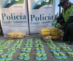 Incautan mercancía de contrabando