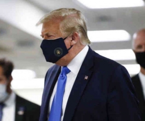 Donald Trump, con coronavirus.