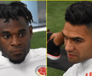 Duván Zapata y Falcao García, delanteros de Colombia.