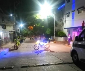 La granada explotó en el barrio el Silencio, de Barranquilla.