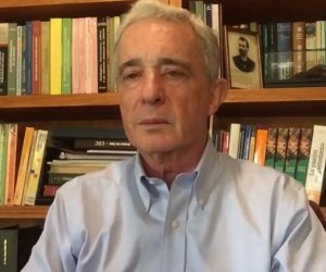 Álvaro Uribe Vélez.
