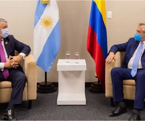 El Jefe de Estado se reunió con su homólogo de la República Argentina, Alberto Fernández.