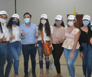 Jóvenes del Magdalena participaron activamente del evento.