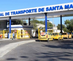 Terminal de Transporte de Santa Marta. 