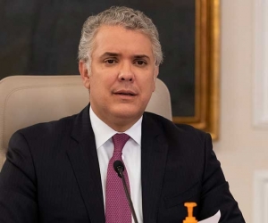 Iván Duque, presidente de Colombia.