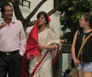 Arundhati Bhattacharya  en Aracataca