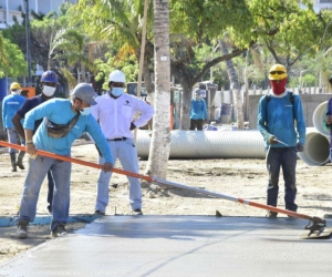 Obras en el Camellón.