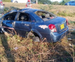 Accidente en la Vía Oriental, en el Atlántico.