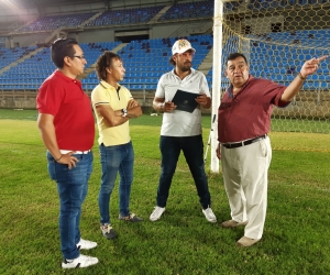 Inspección al estadio Sierra Nevada 