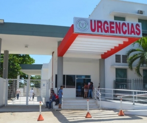 El herido fue ingresado al hospital San Cristóbal de Ciénaga.