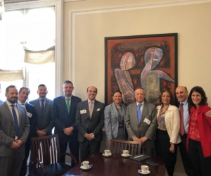 Firma del convenio de cooperación con la Universidad Sergio Arboleda. 
