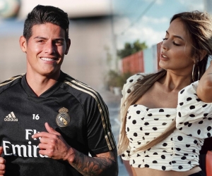 James Rodríguez y Shannon de Lima