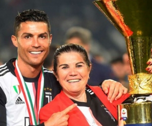 Dolores Aveiro y Cristiano Ronaldo.