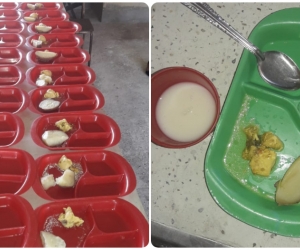 Así llegó la comida a la boca de los niños en Guamal.