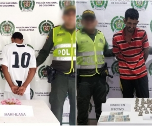 Los capturados fueron dejados a disposición de las autoridades competentes y en las próximas horas serán presentados ante un Juez Control de Garantías.